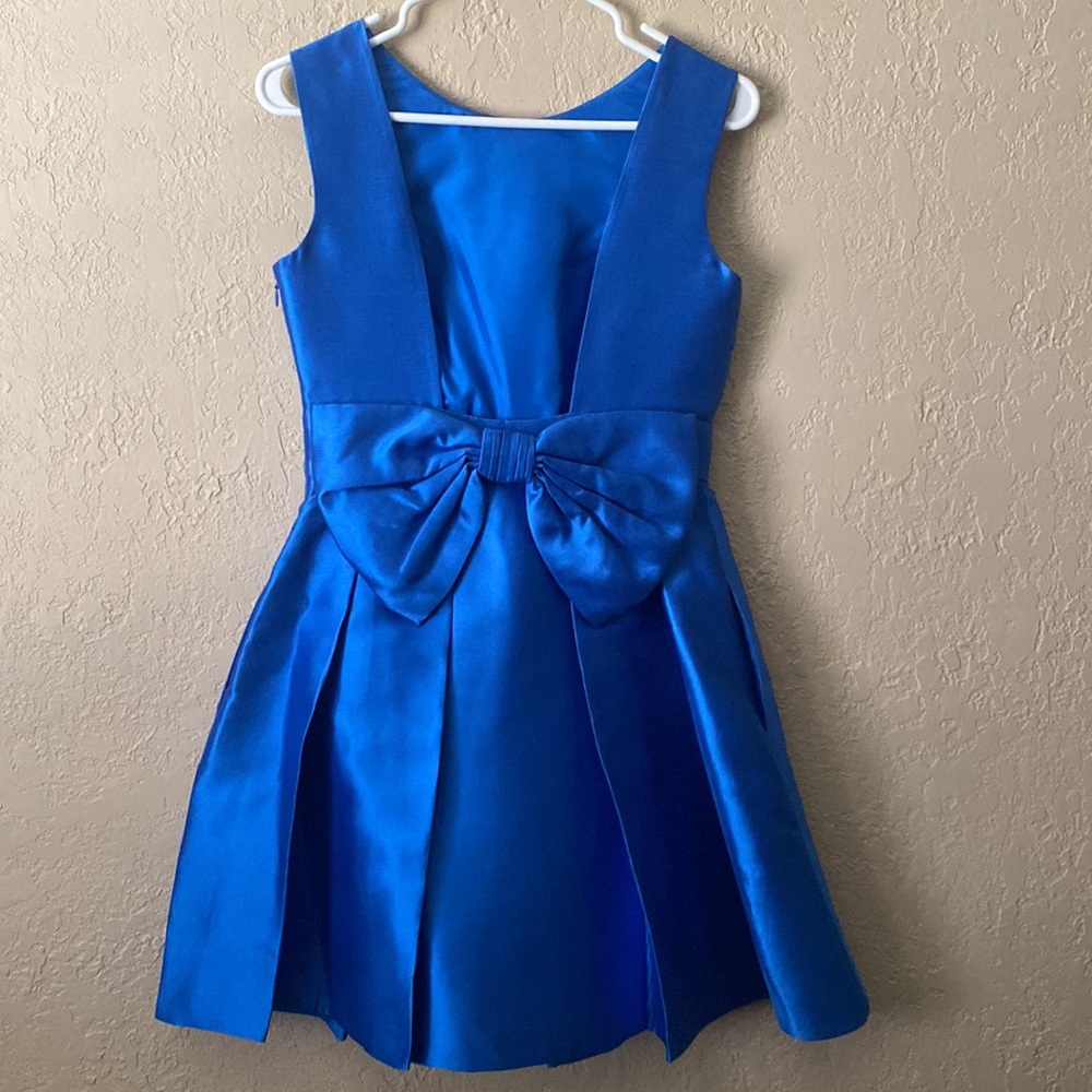 Kate Spade Blue Bow Back dress size 4